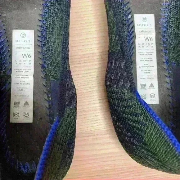 Rothy’s Forest Tartan loafer flat - Picture 9 of 10